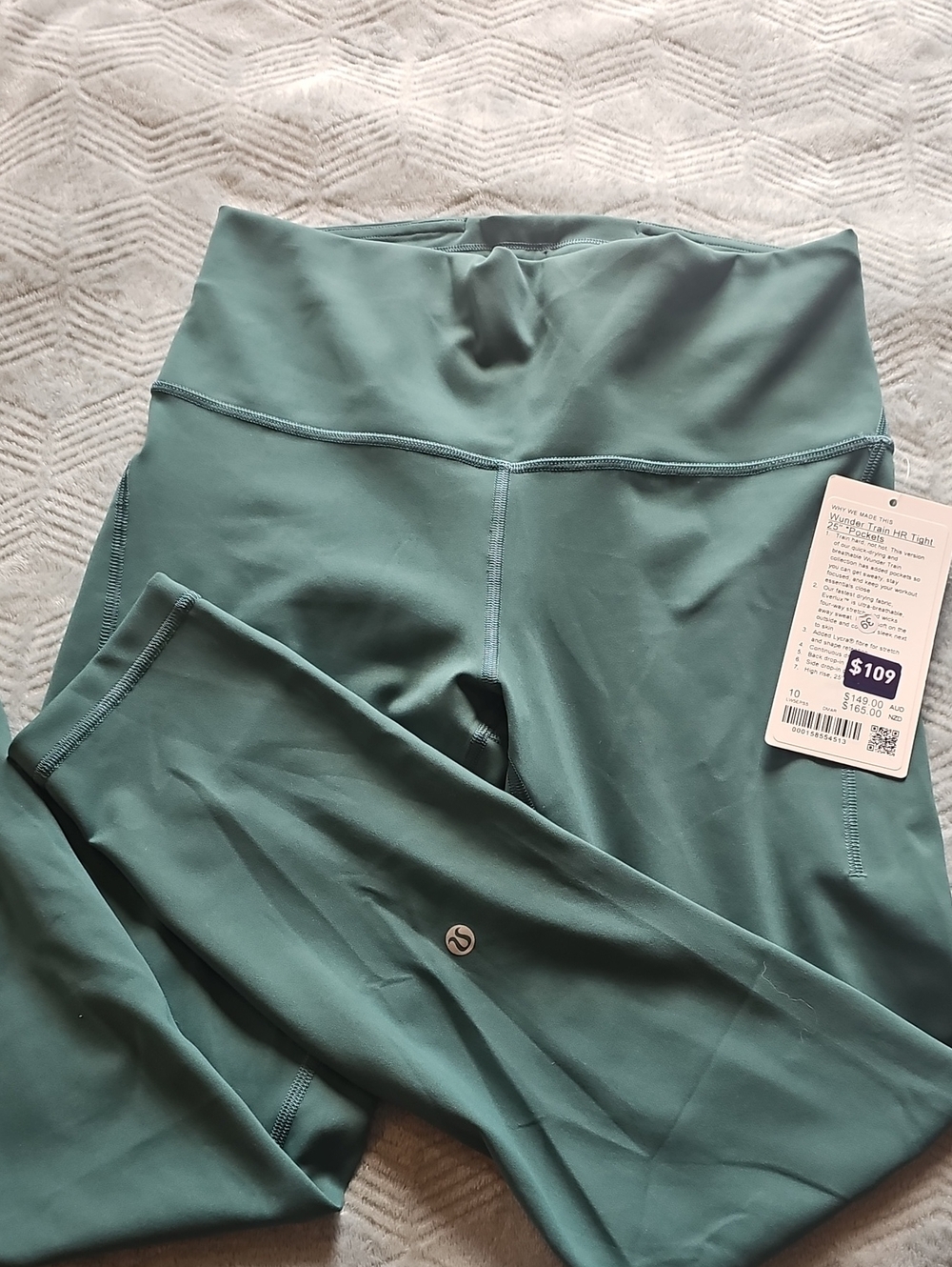 lululemon Wunder Train High-Rise Tights with Pockets 25"